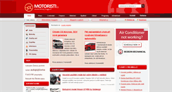 Desktop Screenshot of motoristi.cz